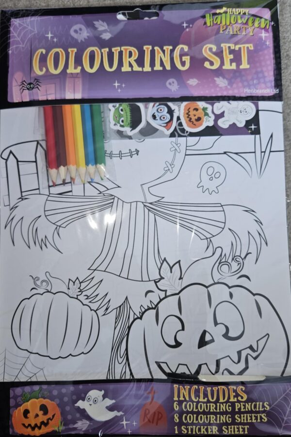 Colour sets with stickers