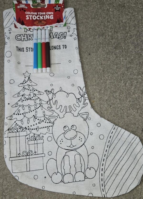 Colour own stocking