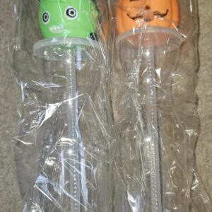 Halloween straw cups