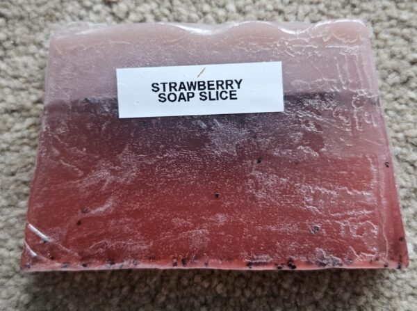 Strawberry soap slice - Image 2