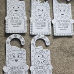 Santa stop here door hangers