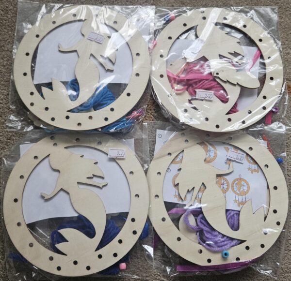 Make your own wooden dream catcher