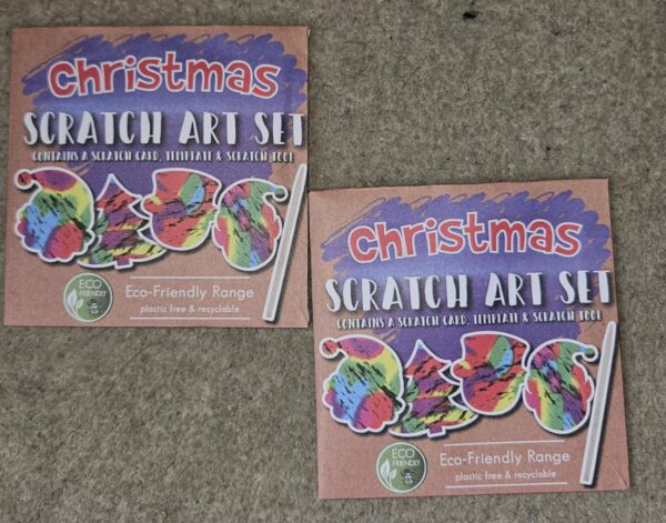 Mini scratch art
