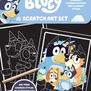 Bluey scratch art sets