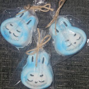 Blue Mini head babu bath bomb