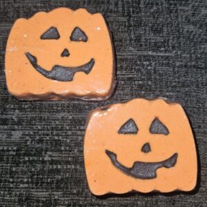 Pumpkin bath bomb