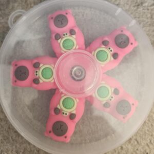 Pink capybara spinner