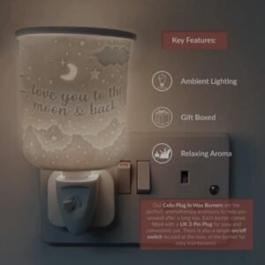 Love you to the moon and back mini warmer