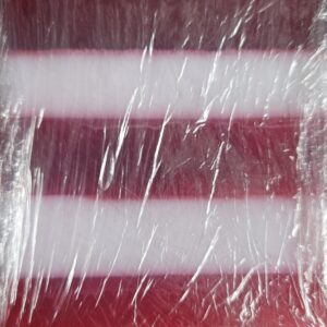 Candycane soap slice