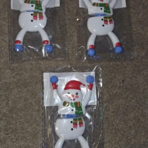Mini snowman wall walker