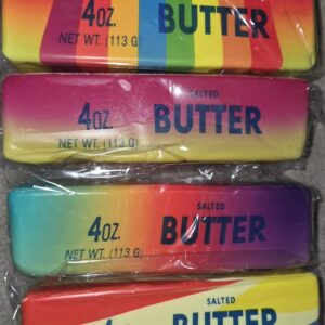 4oz Rainbow butter squishy