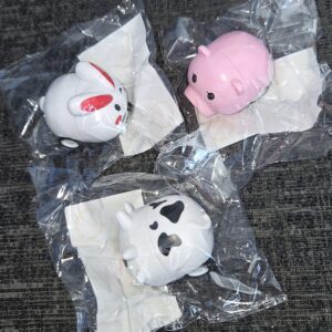 Mini pull back farm animals