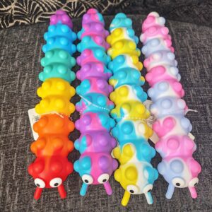 Light up Caterpillar pop it