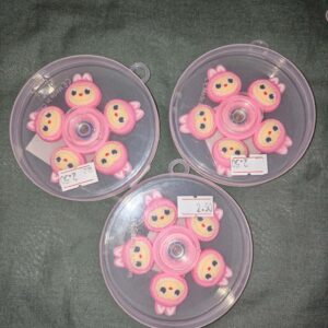 Light pink babu spinners