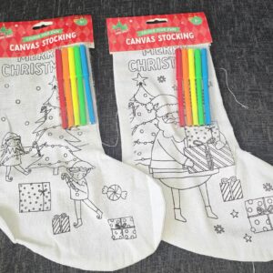 Xmas colour stocking