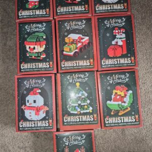 Xmas lego blocks